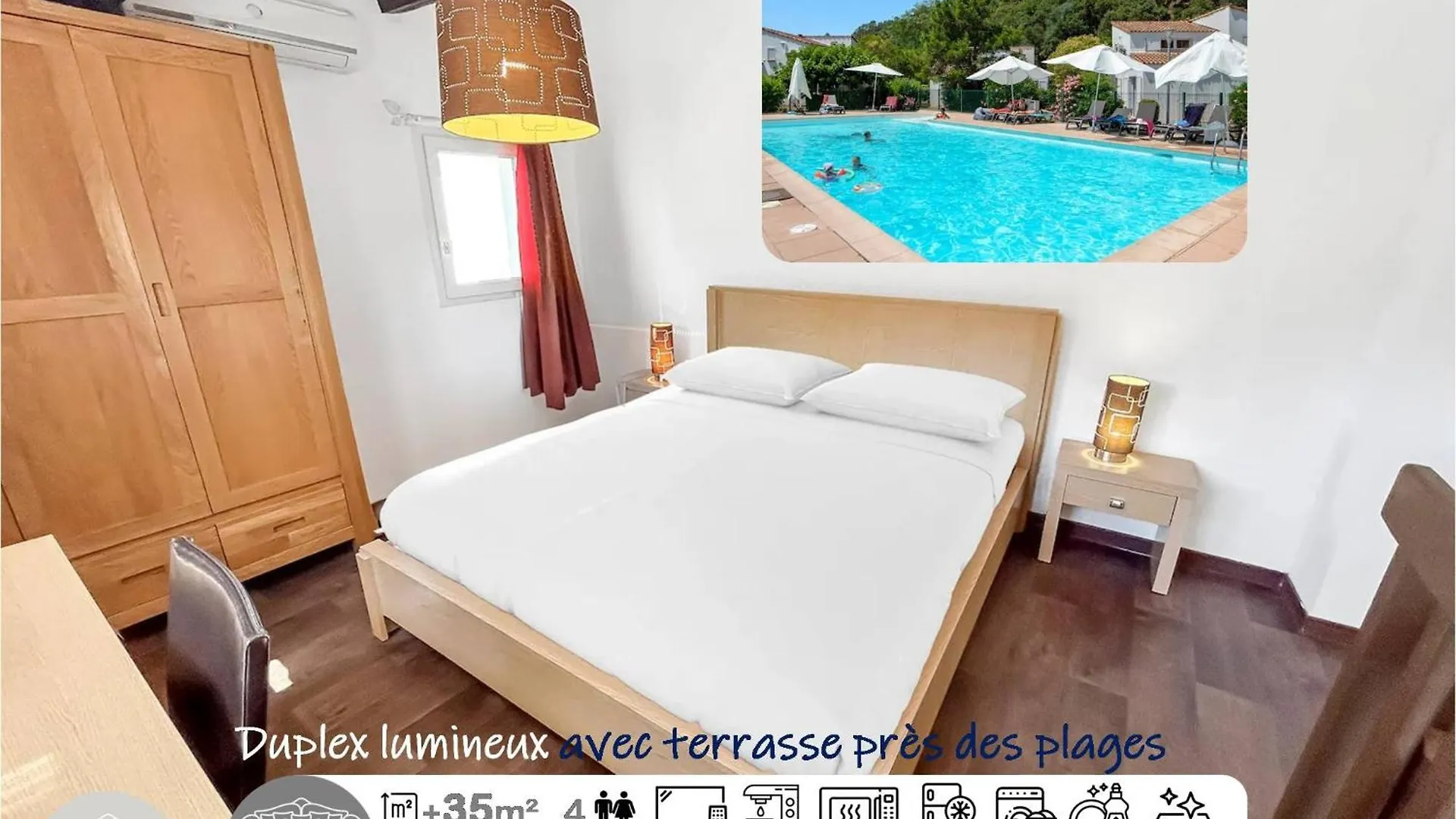 Duplex Lumineux Avec Terrasse Pres Des Plages Mandelieu-la-Napoule